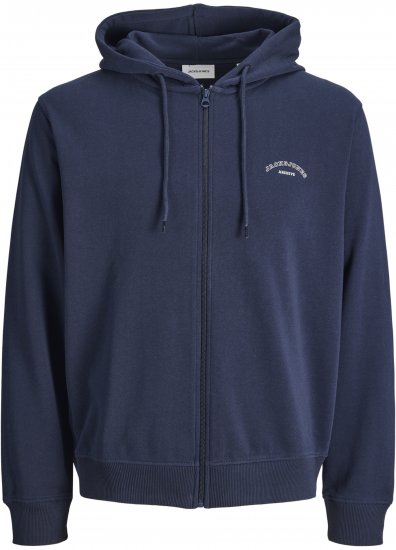 Jack & Jones College Logo Hoodie Navy - Bluzy & bluzy z kapturem - Bluzy & Bluzy z kapturem 2XL-12XL