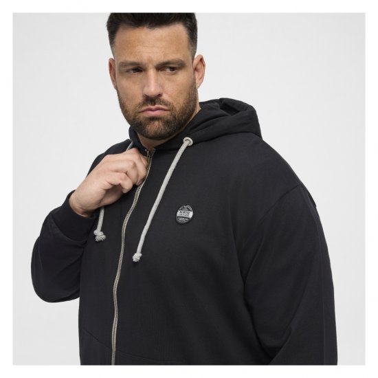 North Latitude Cardigan Hoodie Black - Bluzy & bluzy z kapturem - Bluzy & Bluzy z kapturem 2XL-12XL