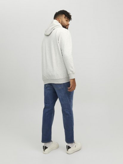 Jack & Jones Codyy Hoodie White - Bluzy & bluzy z kapturem - Bluzy & Bluzy z kapturem 2XL-12XL