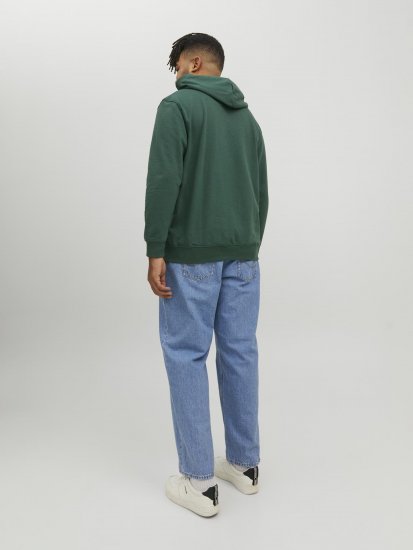 Jack & Jones Codyy Hoodie Green - Bluzy & bluzy z kapturem - Bluzy & Bluzy z kapturem 2XL-12XL