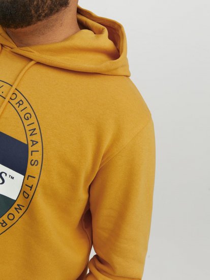 Jack & Jones Codyy Hoodie Yellow - Bluzy & bluzy z kapturem - Bluzy & Bluzy z kapturem 2XL-12XL