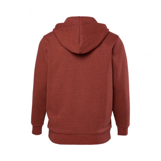 JP1880 Hoodie With Zipper Brick Brown - Bluzy & bluzy z kapturem - Bluzy & Bluzy z kapturem 2XL-12XL