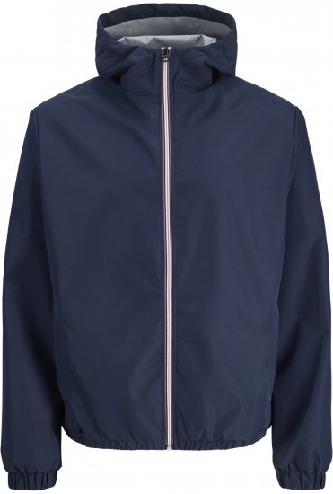 Jack & Jones Jake Light Jacket Navy - Kurtki Męskie Duże Rozmiary - Kurtki Duże rozmiary 2XL-8XL