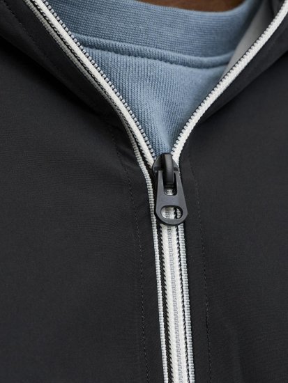 Jack & Jones Jake Light Jacket Black - Kurtki Męskie Duże Rozmiary - Kurtki Duże rozmiary 2XL-8XL