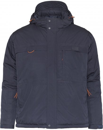 North Latitude 61104 Kurtka z Detalami WP3000 Niebieski - Kurtki Męskie Duże Rozmiary - Kurtki Duże rozmiary 2XL-8XL