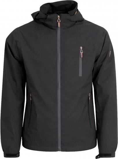 Dobsom Minnesota Kurtka Wiatroszczelna i Wodoodporna Czarna - Odzież sportowa - Odzież sportowa 2XL-10XL