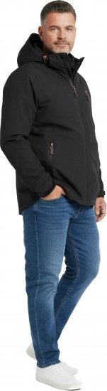 Dobsom Minnesota Kurtka Wiatroszczelna i Wodoodporna Czarna - Odzież sportowa - Odzież sportowa 2XL-10XL