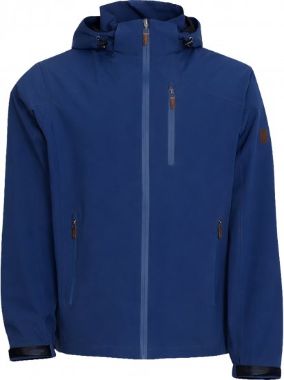 Dobsom Minnesota Kurtka Wiatroszczelna i Wodoodporna Niebieska - Odzież sportowa - Odzież sportowa 2XL-10XL