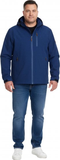 Dobsom Minnesota Kurtka Wiatroszczelna i Wodoodporna Niebieska - Odzież sportowa - Odzież sportowa 2XL-10XL