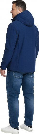 Dobsom Minnesota Kurtka Wiatroszczelna i Wodoodporna Niebieska - Odzież sportowa - Odzież sportowa 2XL-10XL