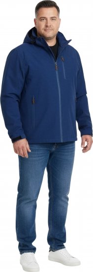 Dobsom Minnesota Kurtka Wiatroszczelna i Wodoodporna Niebieska - Odzież sportowa - Odzież sportowa 2XL-10XL