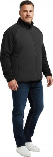 Dobsom Hybrid Kurtka Czarna - Odzież sportowa - Odzież sportowa 2XL-10XL