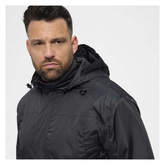 North Latitude Rain Jacket Black - Odzież sportowa - Odzież sportowa 2XL-10XL
