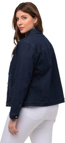 Ulla Popken Denim Jacket Blue Denim - Kurtki - 