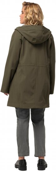 Ulla Popken Triple Function Softshell Jacket Loden Green - Kurtki - 