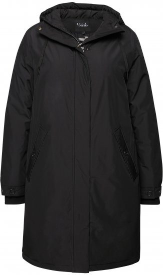 Ulla Popken HYPRAR Triple Function Weatherproof Jacket Black - Kurtki - 