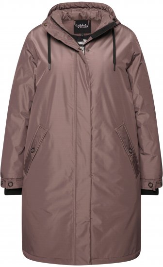 Ulla Popken HYPRAR Triple Function Weatherproof Jacket Taupe - Kurtki - 