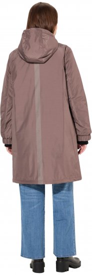 Ulla Popken HYPRAR Triple Function Weatherproof Jacket Taupe - Kurtki - 