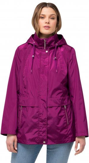 Ulla Popken HYPRAR Water-Repellent Windbreaker Berry - Kurtki - 