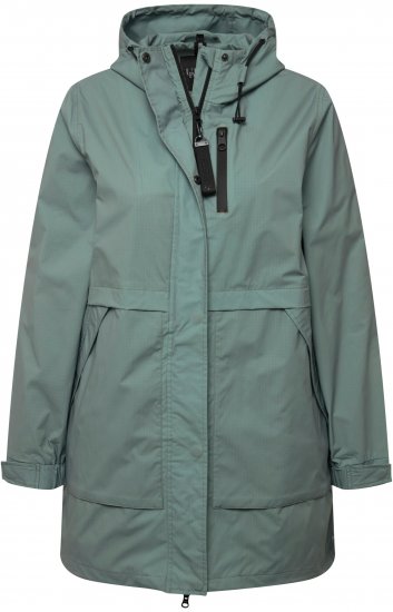 Ulla Popken HYPRAR Transition Jacket Mint Green - Kurtki - 