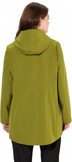 Ulla Popken HYPRAR Softshell Jacket Pale Khaki - Kurtki - 