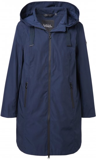 Ulla Popken HYPRAR Waterproof Jacket Navy - Kurtki - 
