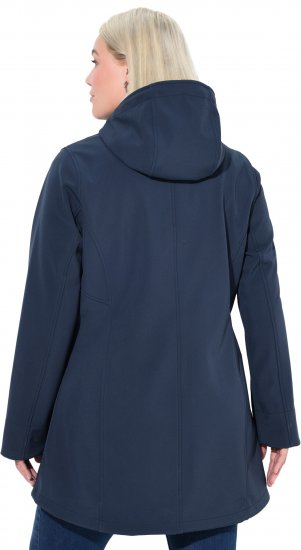 Ulla Popken HYPRAR Water-Repellent Softshell Jacket Navy - Kurtki - 