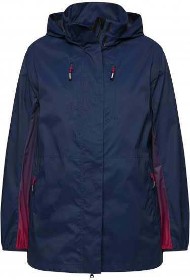 Ulla Popken 2-in-1 Functional Jacket Navy - Kurtki - 