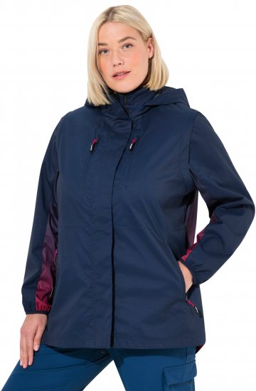 Ulla Popken 2-in-1 Functional Jacket Navy - Kurtki - 