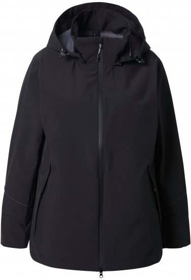 Ulla Popken Triple Function Performance Jacket Black - Kurtki - 