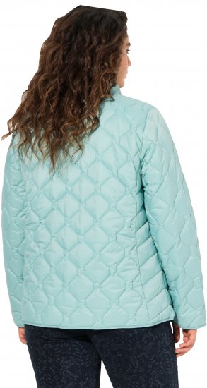 Ulla Popken HYPRAR Lightweight Quilted Water-Repellent Jacket Ice Blue - Kurtki - 