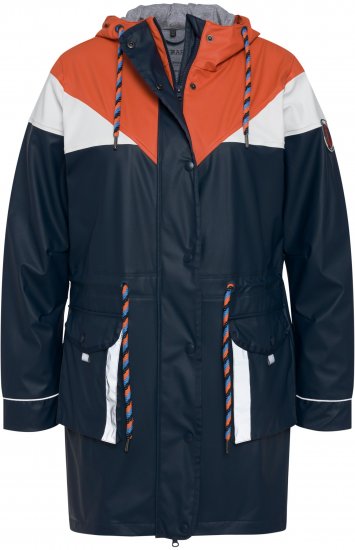Ulla Popken HYPRAR Triple Function Jacket Navy - Kurtki - 