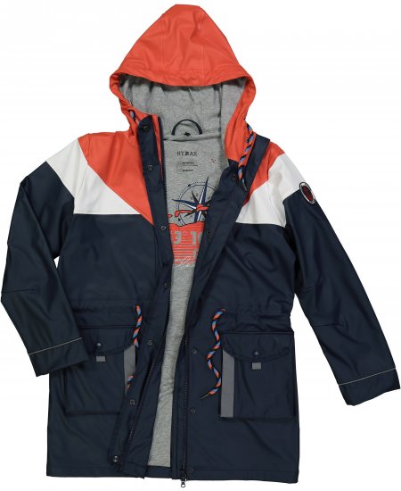 Ulla Popken HYPRAR Triple Function Jacket Navy - Kurtki - 