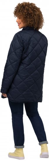 Ulla Popken Quilted Jacket Navy - Kurtki - 
