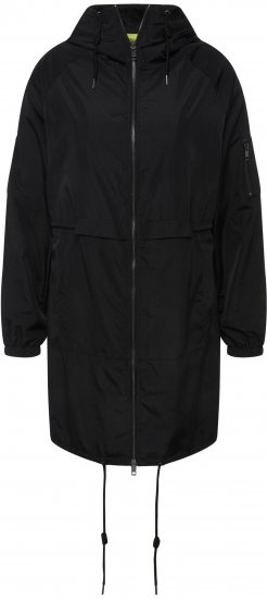Ulla Popken Versatile Hooded Jacket Black - Kurtki - 