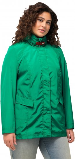 Ulla Popken HYPRAR All Weather Jacket Green Emerald - Kurtki - 