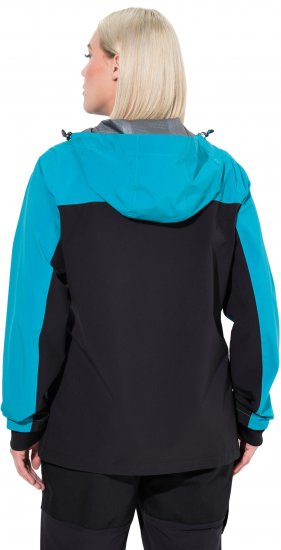 Ulla Popken HYPRAR Triple Function Jacket Black - Kurtki - 