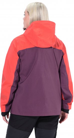 Ulla Popken HYPRAR Triple Function Jacket Dark Cherry - Kurtki - 