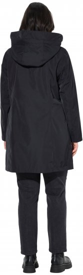 Ulla Popken HYPRAR Waterproof Jacket Black - Kurtki - 
