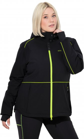 Ulla Popken HYPRAR Triple Function Coat Black - Kurtki - 