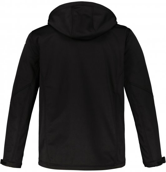 JP1880 Jacket Fleece Lined Softshell Black - Kurtki Męskie Duże Rozmiary - Kurtki Duże rozmiary 2XL-8XL
