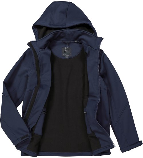 JP1880 Jacket Fleece Lined Softshell Navy - Kurtki Męskie Duże Rozmiary - Kurtki Duże rozmiary 2XL-8XL
