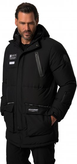 JAY-PI Parka Dual Function Wind and Water Repellent - Kurtki Męskie Duże Rozmiary - Kurtki Duże rozmiary 2XL-8XL