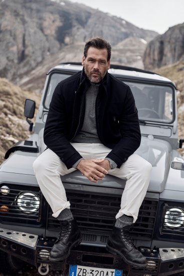JP1880 Jacket Water-repellent Warm Black - Kurtki Męskie Duże Rozmiary - Kurtki Duże rozmiary 2XL-8XL