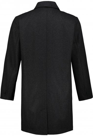 JP1880 Coat Wool Blend Water Repellent Dark Grey - Kurtki Męskie Duże Rozmiary - Kurtki Duże rozmiary 2XL-8XL