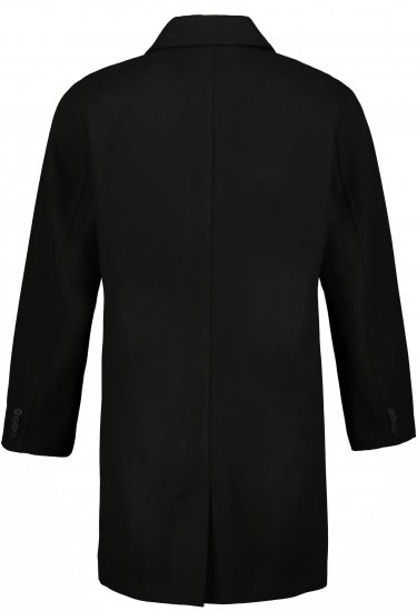 JP1880 Coat Wool Blend Water Repellent Black - Kurtki Męskie Duże Rozmiary - Kurtki Duże rozmiary 2XL-8XL