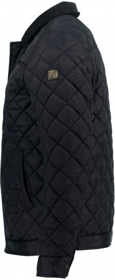 JP1880 Jacket Quilted Black - Kurtki Męskie Duże Rozmiary - Kurtki Duże rozmiary 2XL-8XL