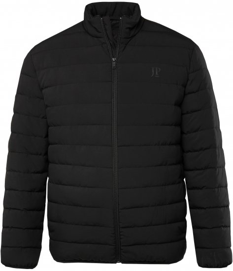 JP1880 Jacket Quilted Stand-up Collar Black - Kurtki Męskie Duże Rozmiary - Kurtki Duże rozmiary 2XL-8XL