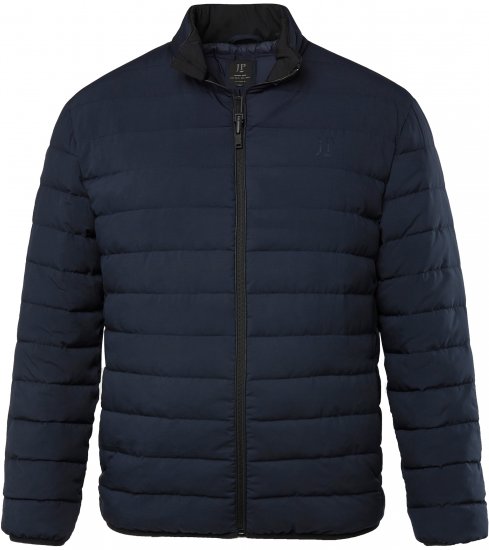 JP1880 Jacket Quilted Stand-up Collar Navy - Kurtki Męskie Duże Rozmiary - Kurtki Duże rozmiary 2XL-8XL