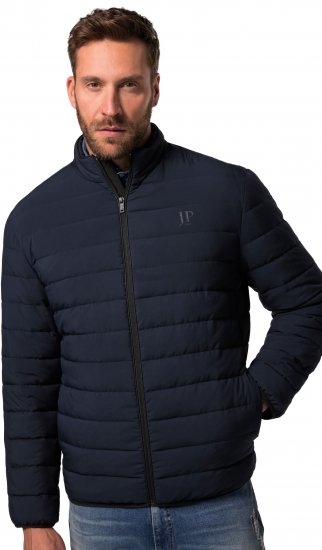 JP1880 Jacket Quilted Stand-up Collar Navy - Kurtki Męskie Duże Rozmiary - Kurtki Duże rozmiary 2XL-8XL